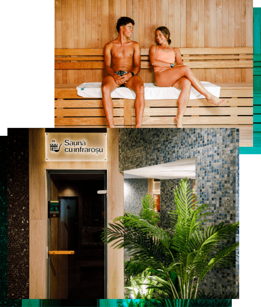 sauna infrarosu 1 min - Amazonia Aquapark